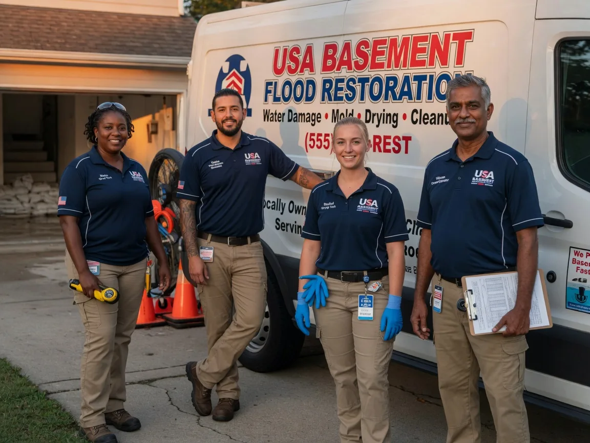 Basement Flood Cleanup company in De Lancey, PA